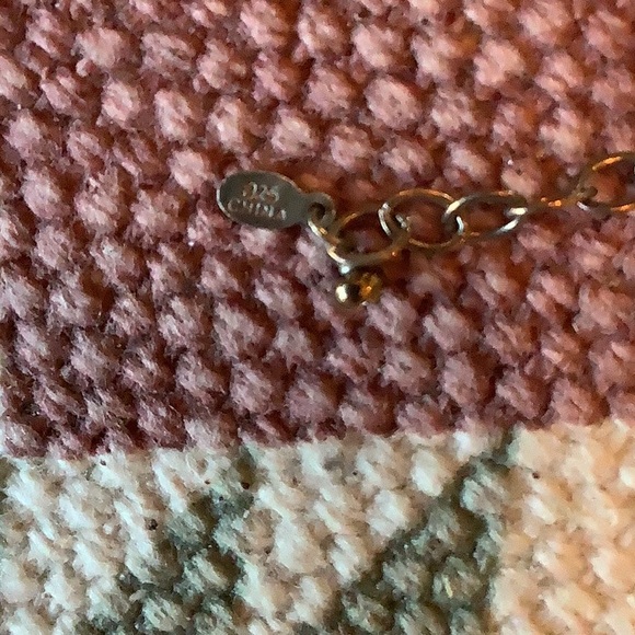 Silpada necklace - abalone and brass beads.  Measures 16.5” with a 2” extender. - Picture 2 of 3